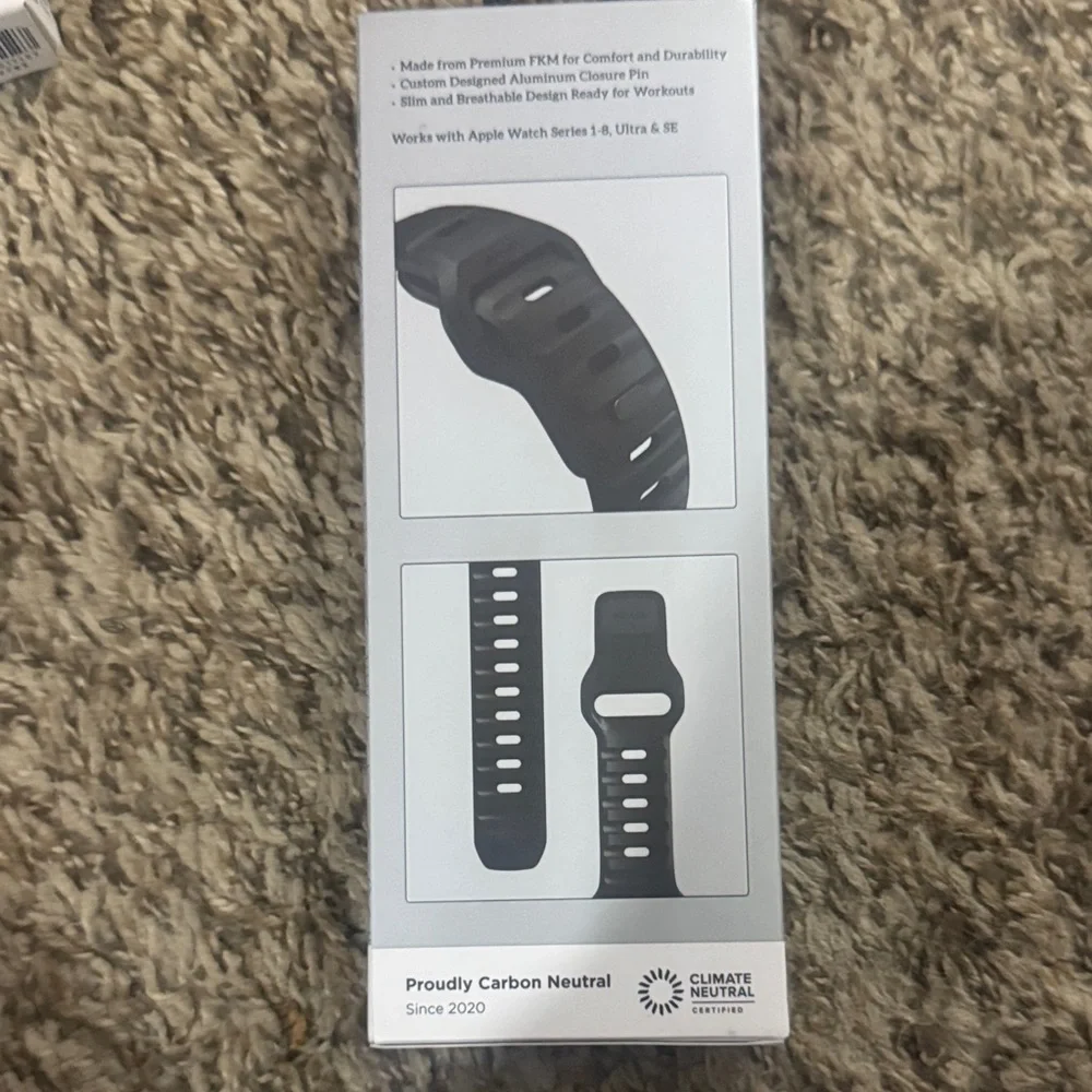 Nomad black Sport Band for Smartwatch